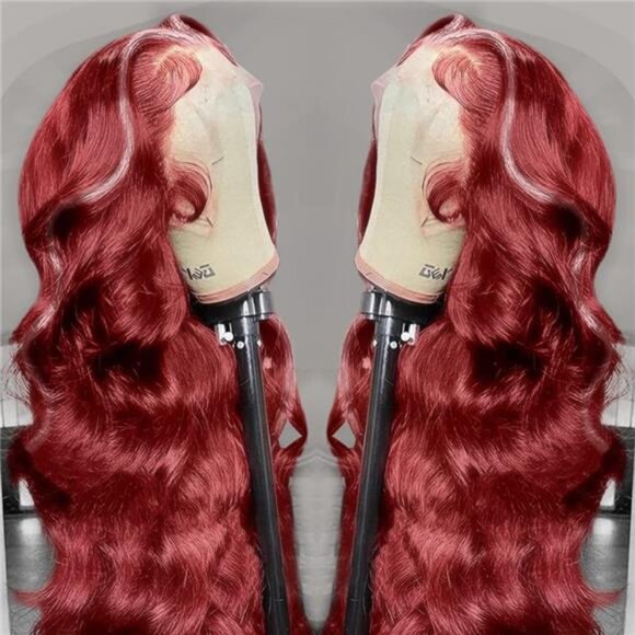 Long Wavy Wig for Women 26 Inch Middle Part Curly Wavy Wig Natural Looking - Picture 3 of 5